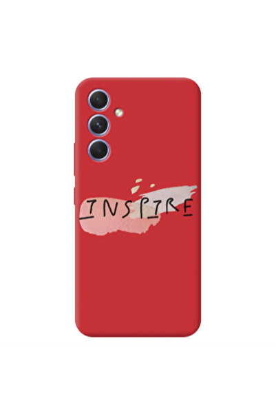 Other Samsung A35 Inspire Red Colored Silicone TPU Θήκη