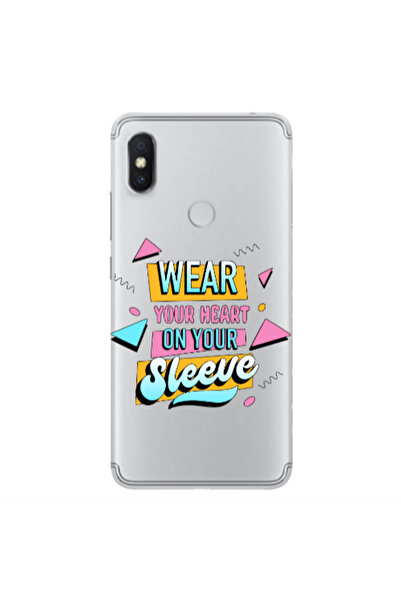 Other Xiaomi Redmi S2 Wear Your Heart Transparent Silicone TPU Θήκη