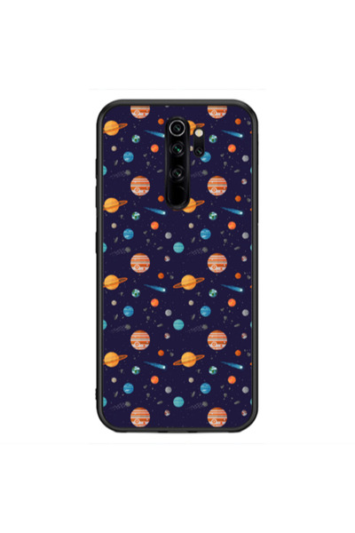 Other Xiaomi Redmi Note 8 Pro Planets Black Glossy Θήκη