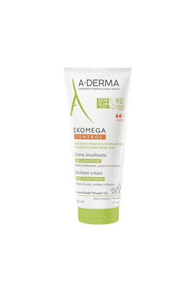 A-DERMA ADERMA Exomega Control Μαλακτική Αντιερεθιστική Κρέμα 200ml
