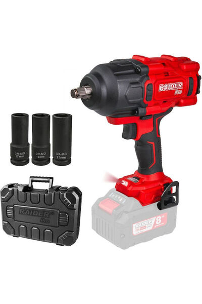 Raider RDP-BBIW20 Κρουστικό Κατσαβίδι Μπαταρίας 20V Solo με Υποδοχή 1/2 "