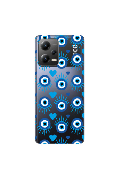 Other Xiaomi Poco X5 Heart Eye Transparent Silicone TPU Θήκη