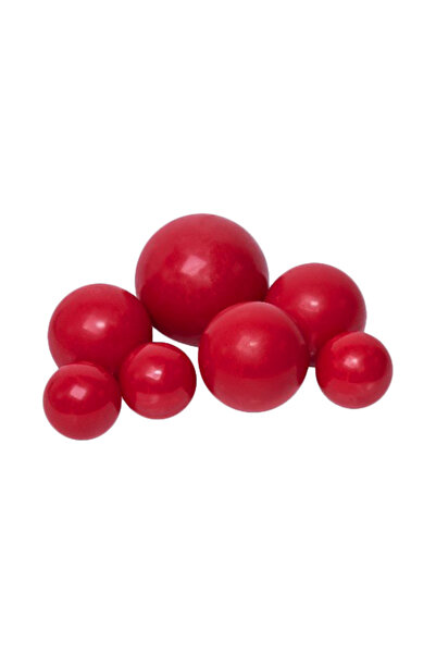 Ingrediente Dulci Set de sfere comestibile - decorațiuni pentru desert - roșu...