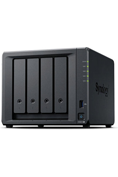 SYNOLOGY DiskStation DS925+ NAS Πύργος με 4 υποδοχές για HDD/M.2/SSD και 2 θύ...