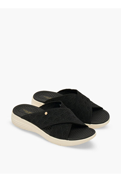 Flora Bella by Shoexpress Women Textured Cross Strap Sandals