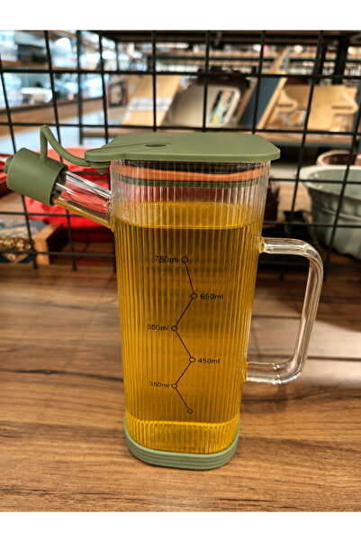 ASSA BAZAAR 750 ml Glass Oil Dispenser - Olive Oil, Vinegar, and Sauce Bottle...