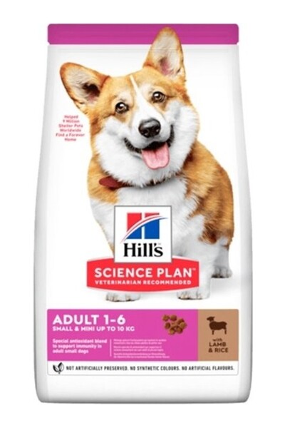 Hill's Small Mini Küçük Irk Kuzulu Yetişkin Köpek Maması 1,5 kg Karışık Tatlı...