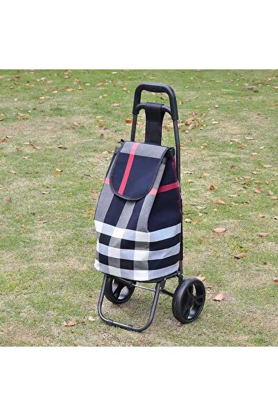 Tradesor Υφασμάτινο καρότσι λαϊκής - ZZ304-7B - 981287 - Black