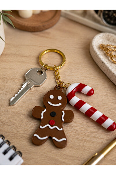 ARPAT NEXT Bag Charm and Keychain Set. Cooky Man and the Magic Cane.
