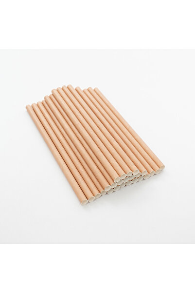 Zorlu Ekolojik Ürünler Kraft Kağıt Pipet 8X200 mm 50 Adet