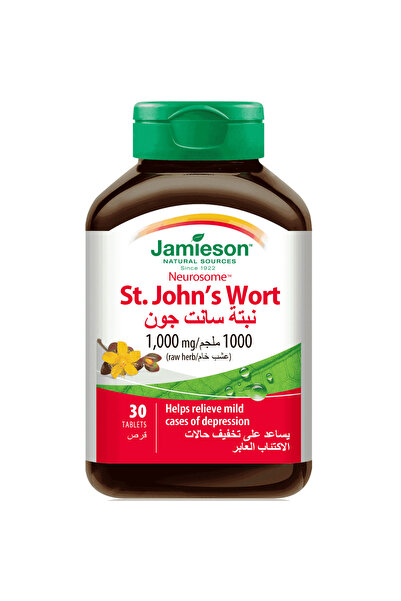 Jamieson St. John's Wort Mood & Stress Support Supplement 1000mg