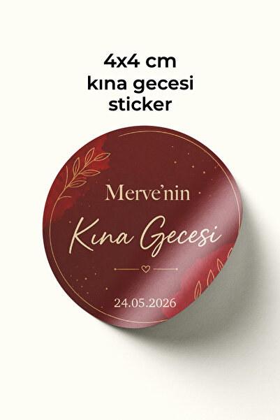 To Design Lab 4x4 cm - 150 adet / Nikah - Düğün - Nişan - Söz - Kına Hediyeli...