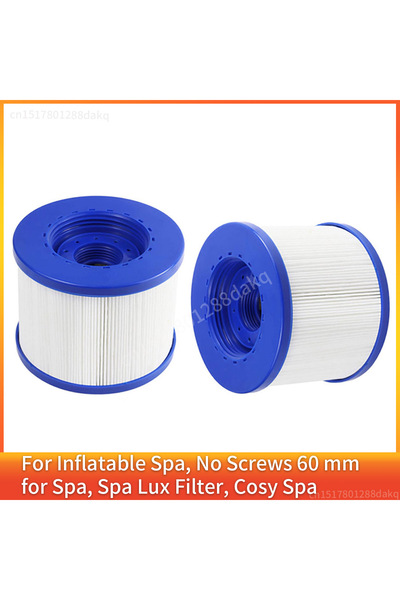 choice2 2 Pcs Spa Filters, Clever Spa Filter, Screw Filter Cartridge for Infl...