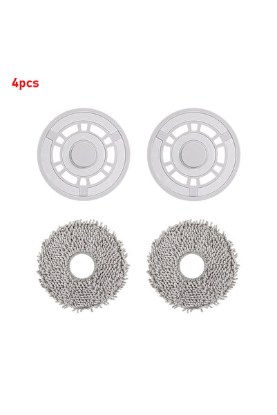 Choice4 4pcs For Mijia Omni All-in-One B101CN Mop Cloth Robot Vacuum For Drea...