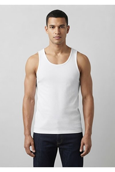 BLACK SWALLOW Men's Cotton Undershirt Combed Cotton