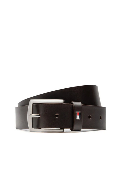 Tommy Hilfiger Ανδρική Δερμάτινη Denton Ζώνη Καφέ AM0AM08360-965