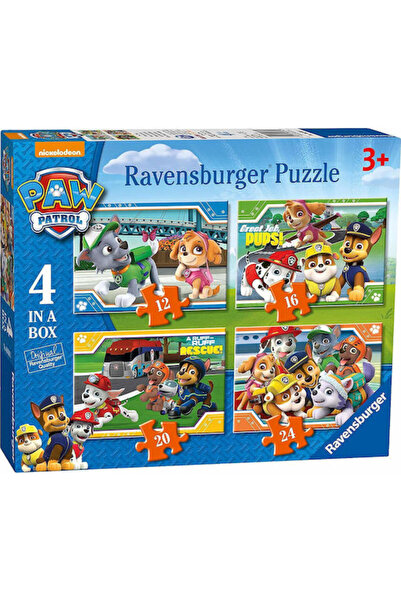 RAVENSBURGER Puzzle pentru copii Patrula Cățelușilor, 3+ ani, 24 piese