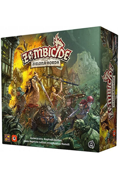 Rebel Joc de societate Zombicide Green Horde pentru 6 jucători, 14+ ani