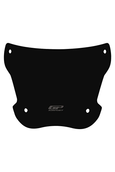 GP KOMPOZİT Honda SH 125i 2020-2026 Uyumlu Ön Cam Siyah 34 cm