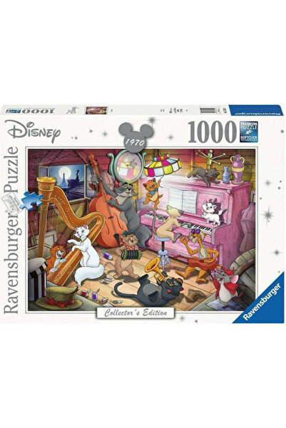 RAVENSBURGER Puzzle Aristocats 2D 1000 piese Cod: MUWR3NF/A