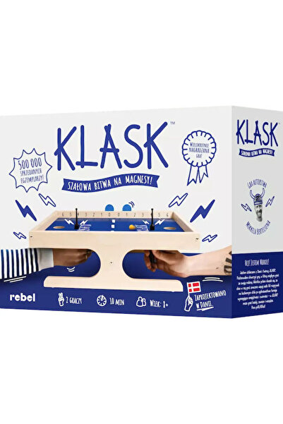 Rebel Joc de societate Klask pentru 2 jucători, 8+ ani