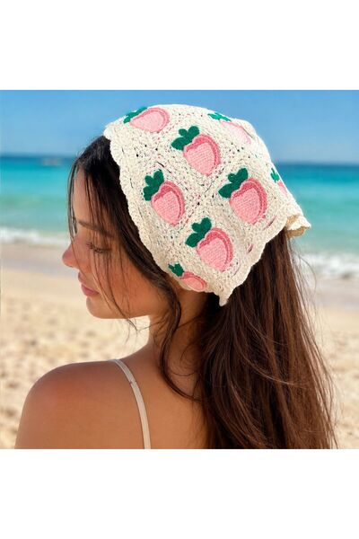 EMKSHOP Patterned Knitted Girls' Women's Bandana