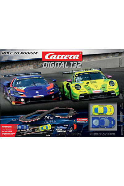 Carrera Digital 132 Dtm Scară de pistă Pole To Podium 1:32 Pentru vârstele de 8+
