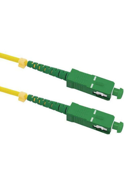Qoltec Cablu de fibră optică 5m Galben Cod: 54284