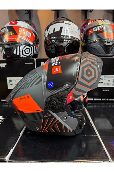 MT Helmets Atom 2 Sv Çene Açılır kask