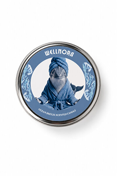 Ocean Breeze Scented Candle – Deniz Esintili Kokulu Mum