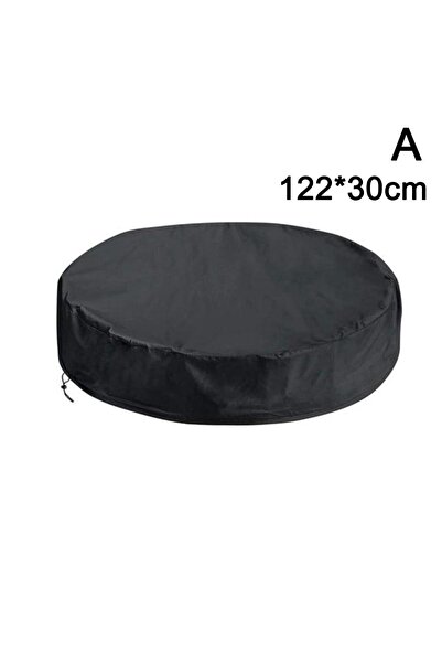 Choice A Portable Dog Pool Cover Round Easy Set Pool Cover Foldable Pet Bath ...