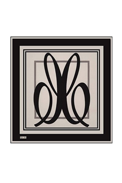 Çağrı İpek Signature Pattern Tivil Silk Scarf Dg17273-18