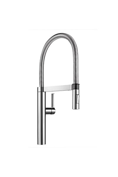 Blanco Culina-S Chrome Μπαταρία Κουζίνας με Περιστρεφόμενο Ρουξούνι και Ντους...