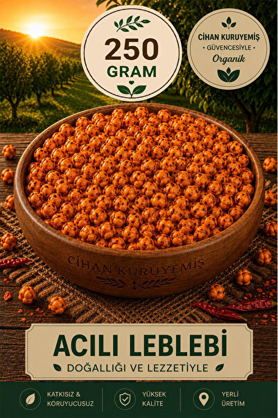 Cihan Kuruyemiş 250gr. Acılı Leblebi