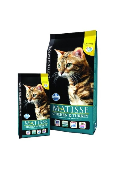Matisse Hrană uscată pentru pisici, Pui și curcan, 10 kg