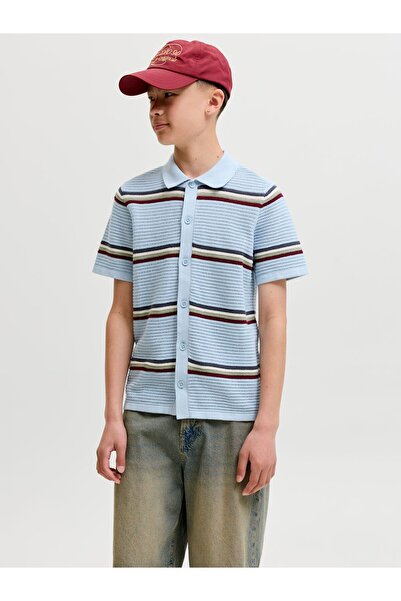 Jack & Jones Junior Polo tricotat pentru băieți