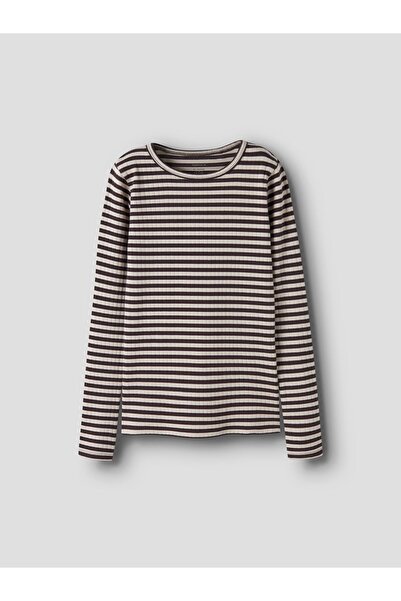 Name it Bluză cu mâneci lungi din tricot reiat