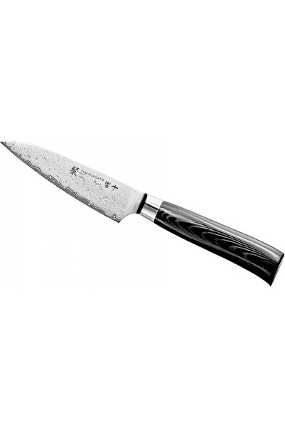 Tamahagane Cutit, Tamahagane, Inox, 9 cm, Argintiu/Negru