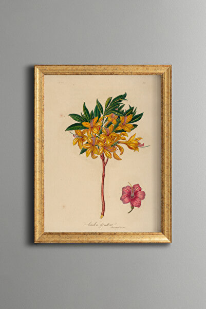 epiqart Azalea Pontica - Vintage Patterned Table - Slim Model