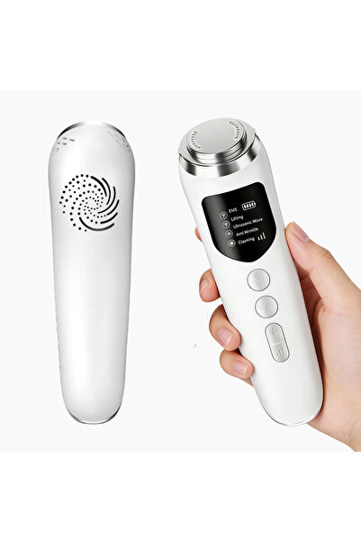 Bluxyro Aparat Facial Profesional cu Ultrasunete, EMS, Terapie Rece si Calda,...
