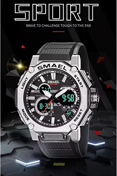 SMAEL 8047 ساعة يد رياضية للرجال بتصميم فاخر