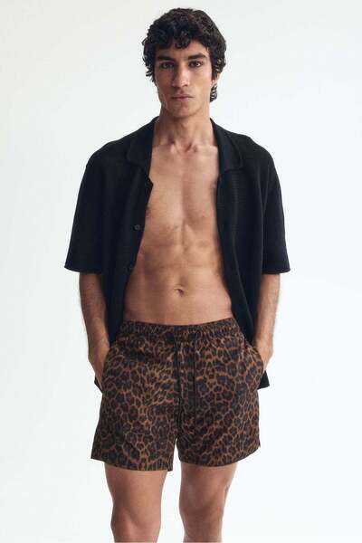 H&M Patterned swim shorts