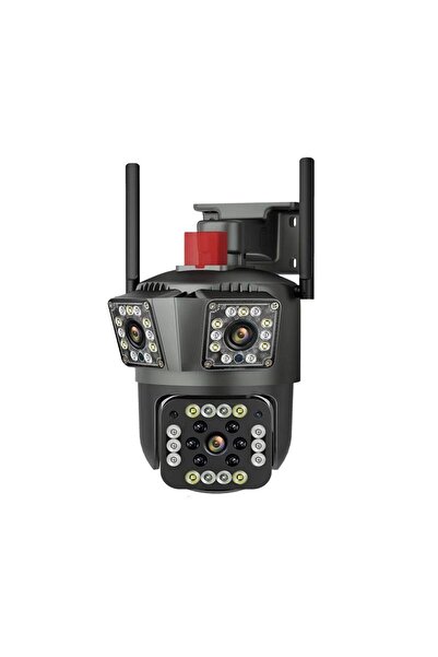 Tradesor Κάμερα ασφαλείας IP - Triple - WiFi - V380 - 080050
