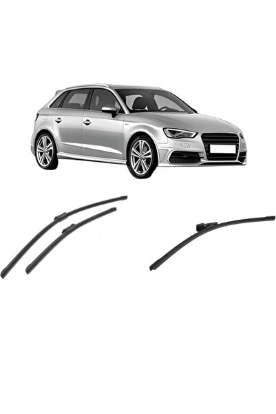 Bosch Σετ 3 υαλοκαθαριστήρων AUDI A3 Sportback (8VA, 8VF) από το 2012-2020, γ...