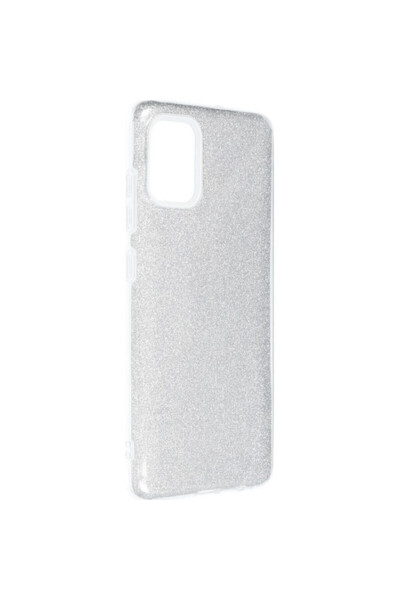 OEM Xiaomi Redmi Note Πίσω Κάλυμμα Σιλικόνης Ασημί (Redmi Note 10 / 10 s / Po...