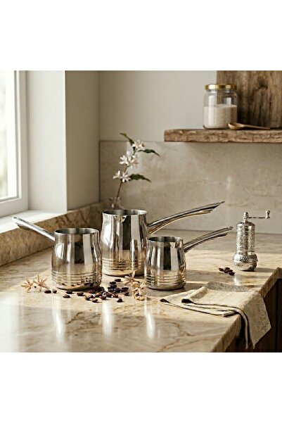 laverahome Luxury Stainless Steel Coffee Drip Set with Gold Accents 3 Sizes (...