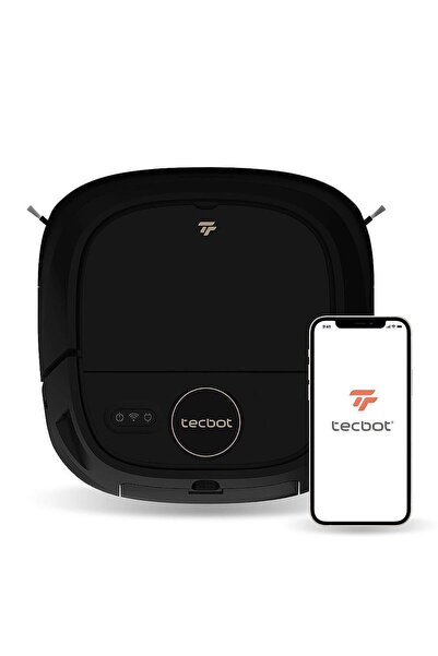 Tecbot Aspirator robot cu mop și tehnologie de autocurățare M1 Negru