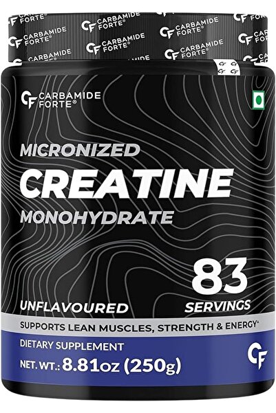Carbamide Forte Micronized Creatine Monohydrate Powder - 83 Servings, 250g | ...
