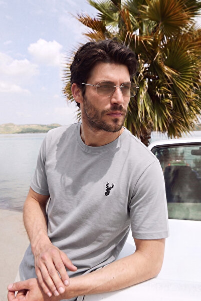 GENIUS STORE Men's T-Shirt 100% Cotton Single Jersey Crew Neck Comfortable Fi...