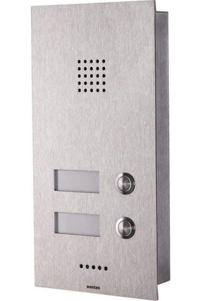Wantec Ενδοεπικοινωνία Monolith C a/b 2T Πουκάμισο με κουμπιά για θυροτηλεόραση